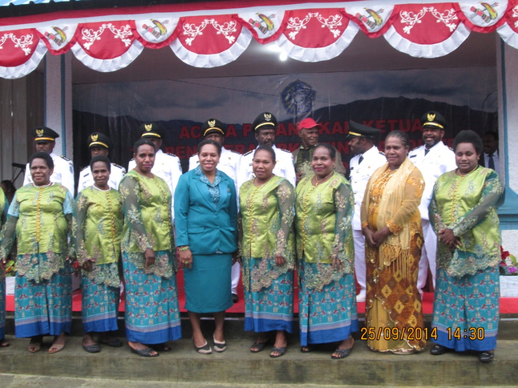 Pelantikan Ketua TIM Penggerak PKK Tingkat Distrik  